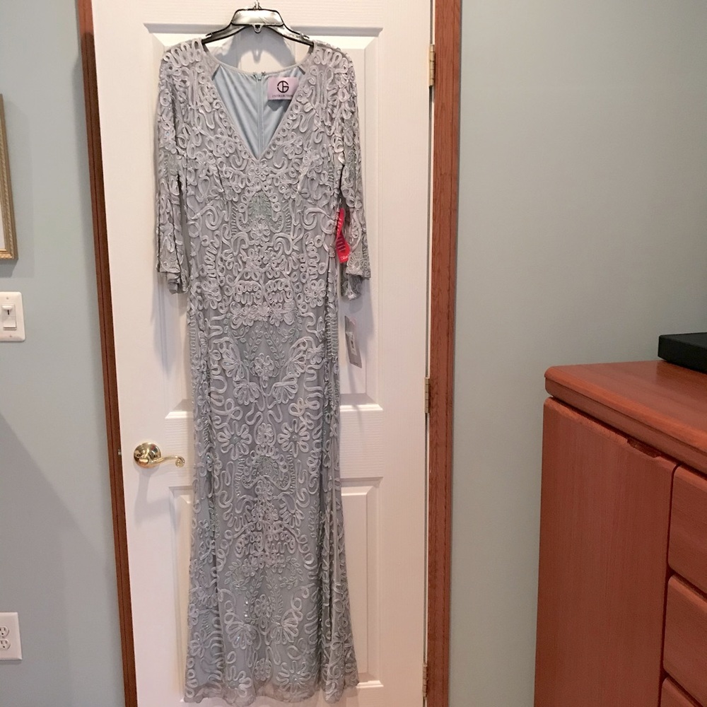 JS Collections Beaded Gown